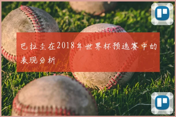 巴拉圭在2018年世界杯预选赛中的表现分析